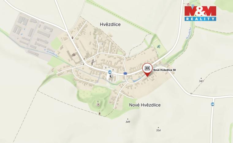 Prodej pozemku pro bydlení, Hvězdlice - Nové Hvězdlice, 2166 m2