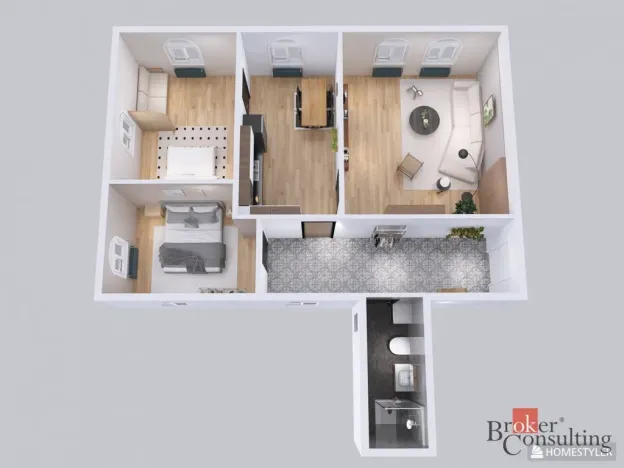 Prodej bytu 3+1, Mariánské Lázně, Karlovarská, 86 m2