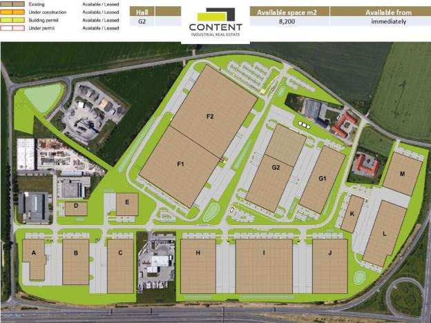 Pronájem skladu, Olomouc - Slavonín, Na Statkách, 4100 m2