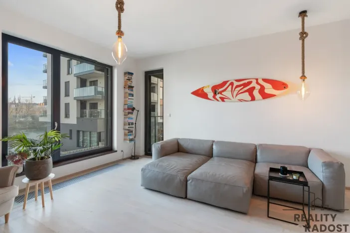 Pronájem bytu 2+kk, Praha - Holešovice, Sanderova, 65 m2