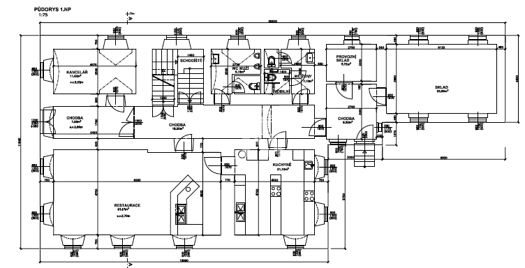 Prodej činžovního domu, Nový Bor, nám. Míru, 507 m2