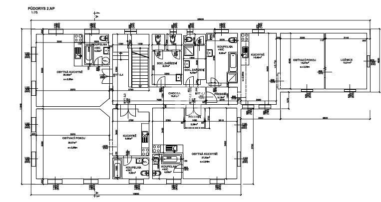 Prodej činžovního domu, Nový Bor, nám. Míru, 507 m2