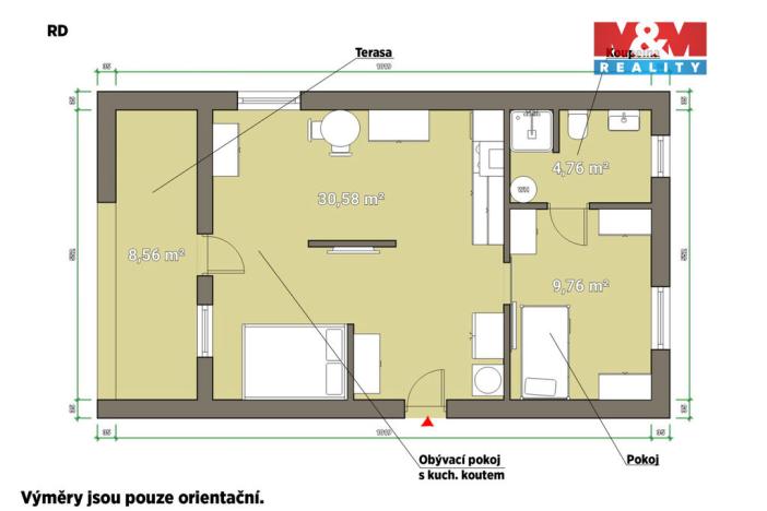 Prodej rodinného domu, Mirošov, 140 m2