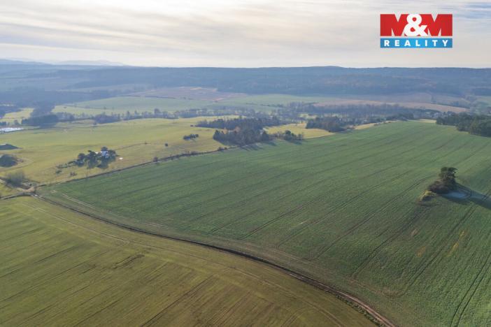 Prodej pole, Zemětice, 3590 m2