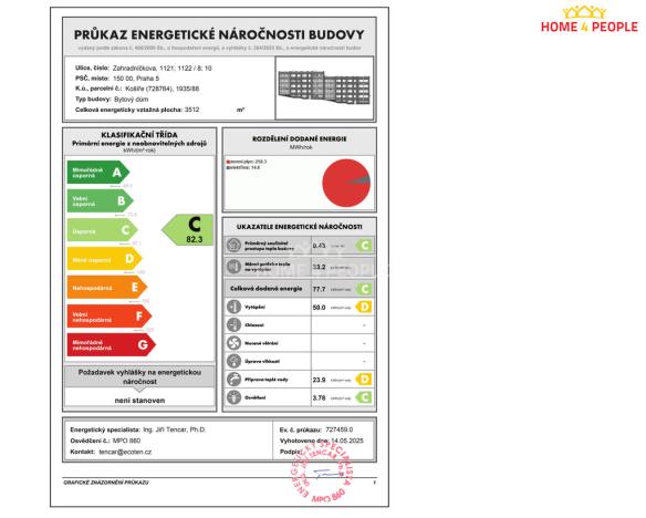 Pronájem bytu 3+1, Praha - Košíře, Zahradníčkova, 89 m2