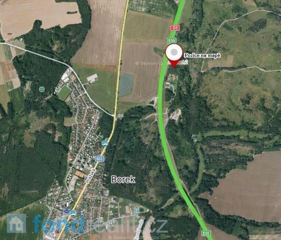 Prodej pozemku, Borek, 1351 m2