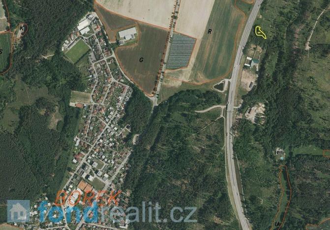 Prodej pozemku, Borek, 1351 m2