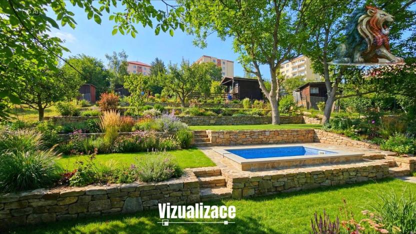 Prodej zahrady, Brno - Bystrc, Foltýnova, 415 m2