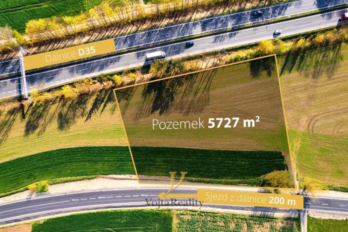Prodej komerčního pozemku, Litovel - Unčovice, 5727 m2