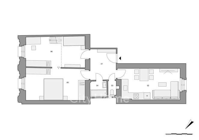 Prodej bytu 2+1, Praha - Nusle, Horní, 66 m2