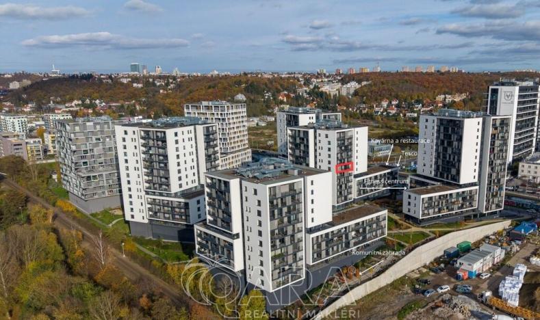 Pronájem bytu 3+kk, Praha - Modřany, Mezi vodami, 87 m2