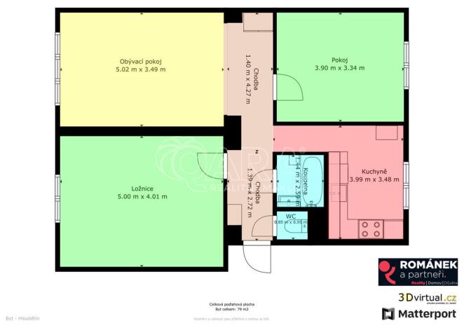 Prodej bytu 3+1, Praha, 75 m2