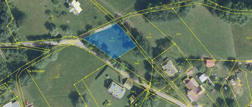 Prodej louky, Jablonec nad Jizerou, 886 m2