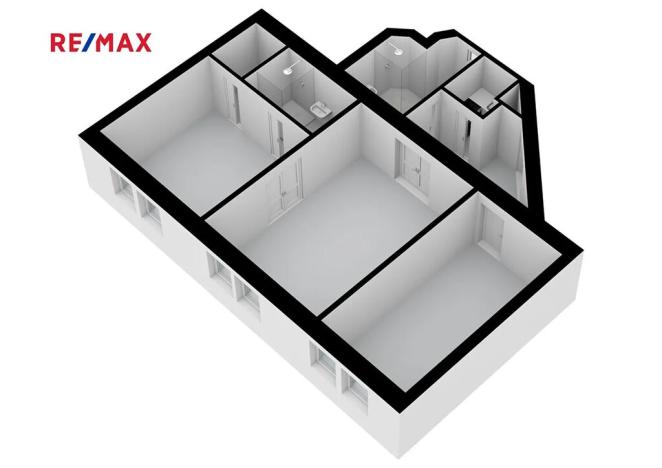 Pronájem bytu 3+kk, Praha - Karlín, Křižíkova, 75 m2