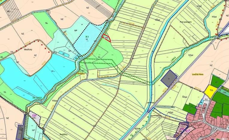 Prodej lesa, Smidary, 1435 m2