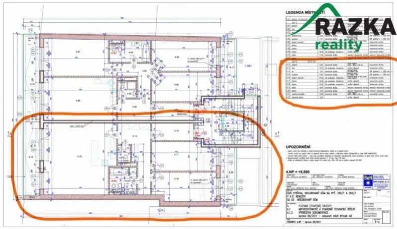Prodej bytu 3+kk, Benešov, Tyršova, 124 m2