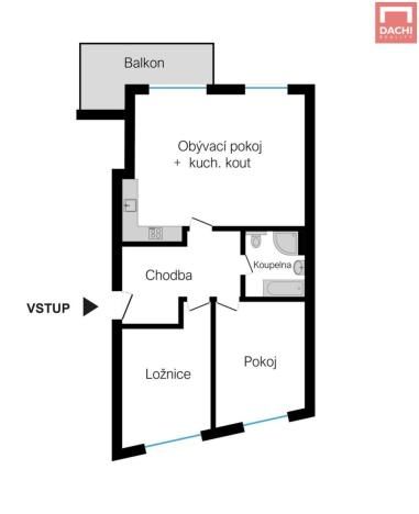 Pronájem bytu 3+kk, Olomouc, Českobratrská, 92 m2