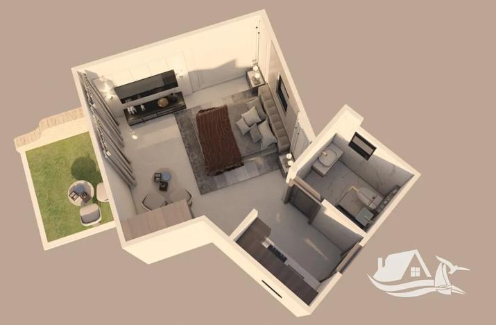 Prodej bytu 1+kk, Hurghada, Egypt, 27 m2