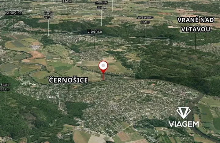 Prodej pole, Praha - Lipence, 4086 m2