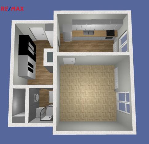 Pronájem bytu 1+1, Ostrava - Poruba, Čs. exilu, 40 m2