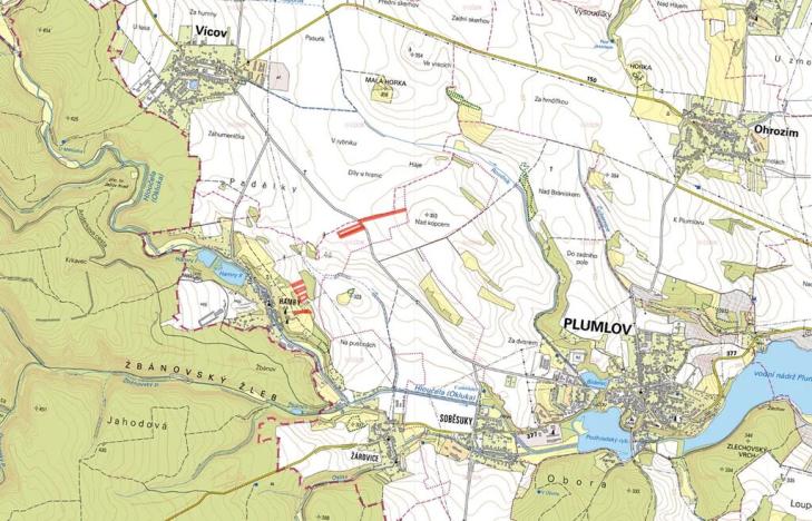 Prodej pole, Plumlov, 22512 m2