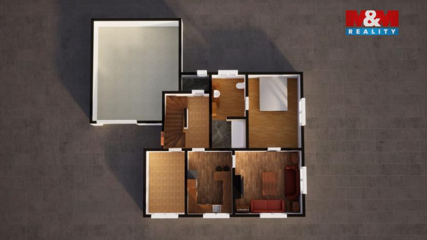 Prodej rodinného domu, Dlouhý Most, 323 m2