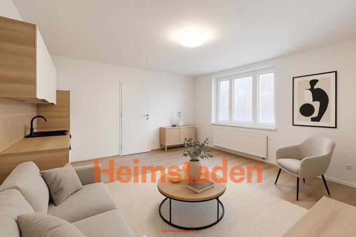 Pronájem bytu 2+kk, Ostrava - Kunčičky, Výhradní, 47 m2