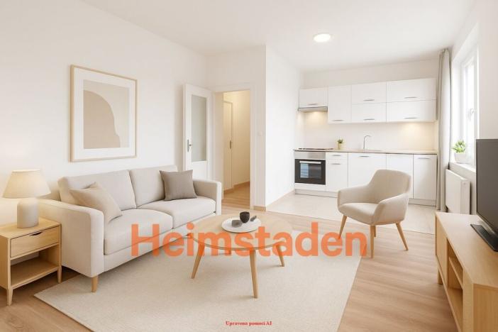 Pronájem bytu 2+kk, Ostrava - Poruba, Matěje Kopeckého, 44 m2