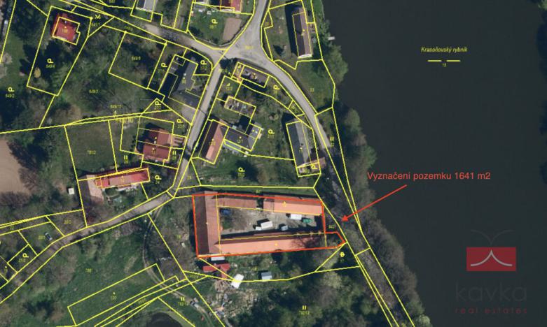 Prodej zemědělské usedlosti, Humpolec - Krasoňov, 1250 m2