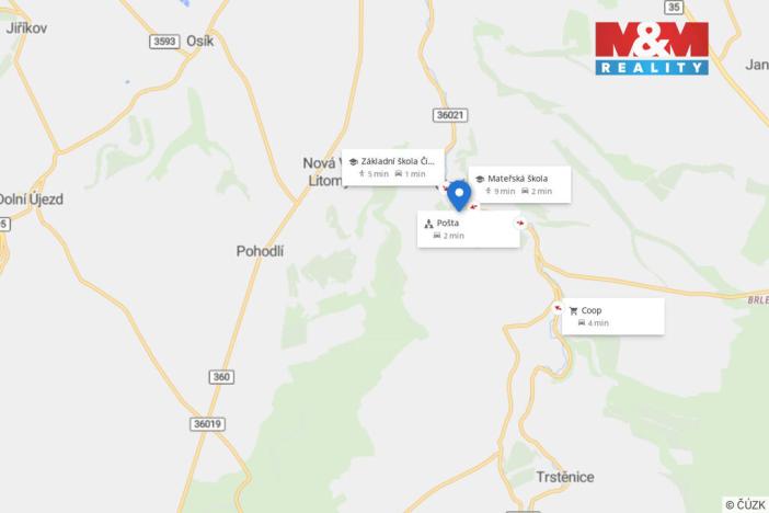 Pronájem zemědělské usedlosti, Čistá, 94 m2