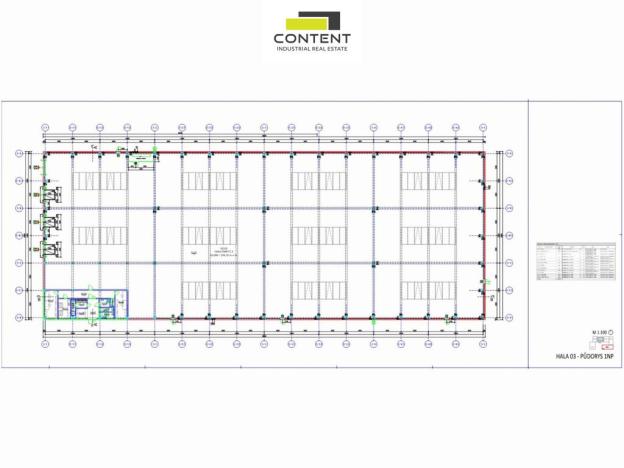 Pronájem skladu, Lovosice, Průmyslová, 3539 m2