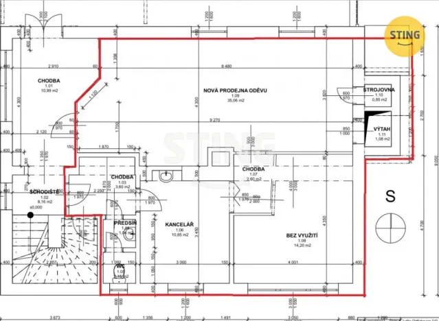 Pronájem obchodního prostoru, Bystřice, 70 m2