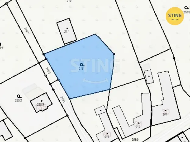 Prodej zahrady, Dolní Nětčice, 1169 m2