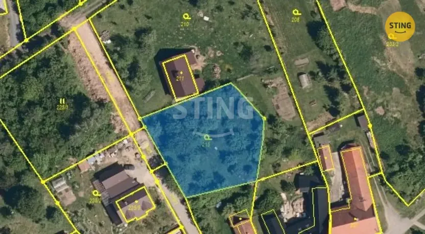 Prodej zahrady, Dolní Nětčice, 1169 m2