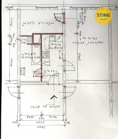 Prodej bytu 2+kk, Ostrava - Výškovice, 39 m2