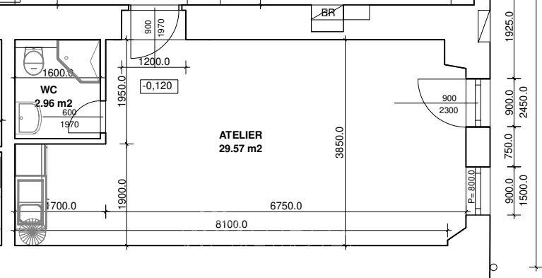 Pronájem bytu 1+kk, Benátky nad Jizerou - Benátky nad Jizerou I, Vaněčkova, 32 m2