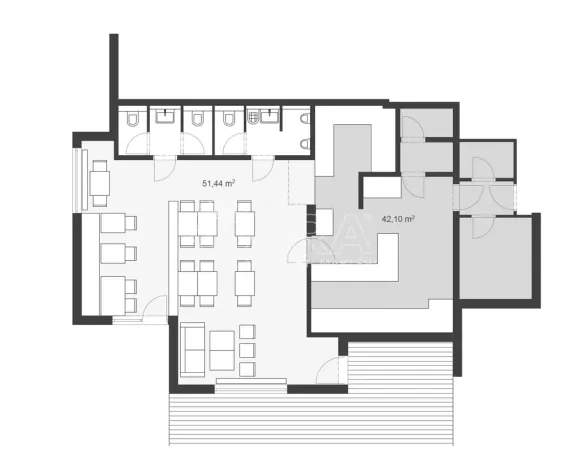 Pronájem restaurace, Praha - Čakovice, Theinova, 187 m2