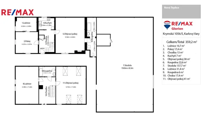Prodej zemědělské usedlosti, Chyše, Nová Teplice, 359 m2