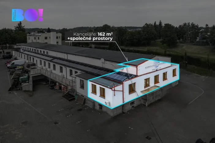 Pronájem kanceláře, Opava, 162 m2