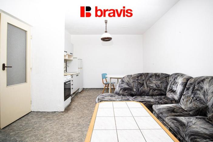 Pronájem bytu 2+kk, Brno - Bohunice, Spodní, 44 m2