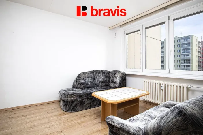 Pronájem bytu 2+kk, Brno - Bohunice, Spodní, 44 m2