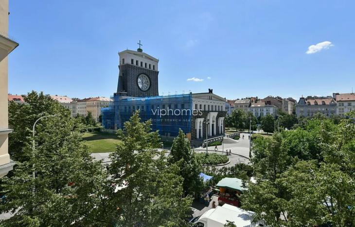 Pronájem bytu 3+kk, Praha - Vinohrady, náměstí Jiřího z Poděbrad, 93 m2