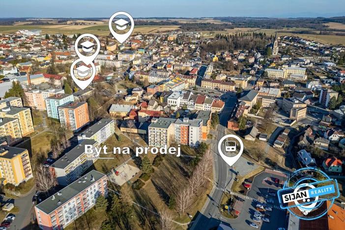 Pronájem bytu 2+1, Vítkov, Budišovská, 48 m2