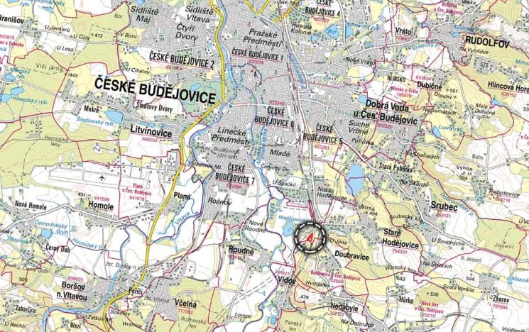 Prodej pole, Staré Hodějovice, 9685 m2