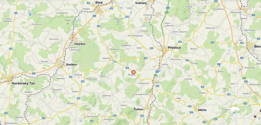 Prodej rodinného domu, Roupov, 525 m2