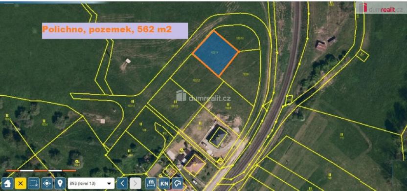 Prodej pozemku pro bydlení, Luhačovice - Polichno, 562 m2
