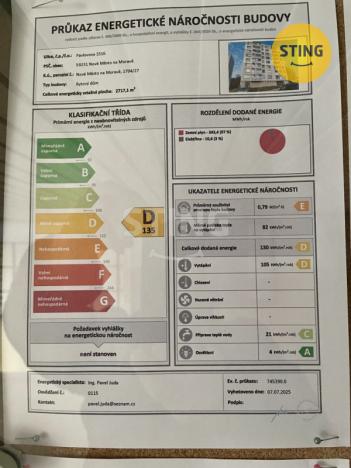 Prodej bytu 3+1, Nové Město na Moravě, Pavlovova, 74 m2
