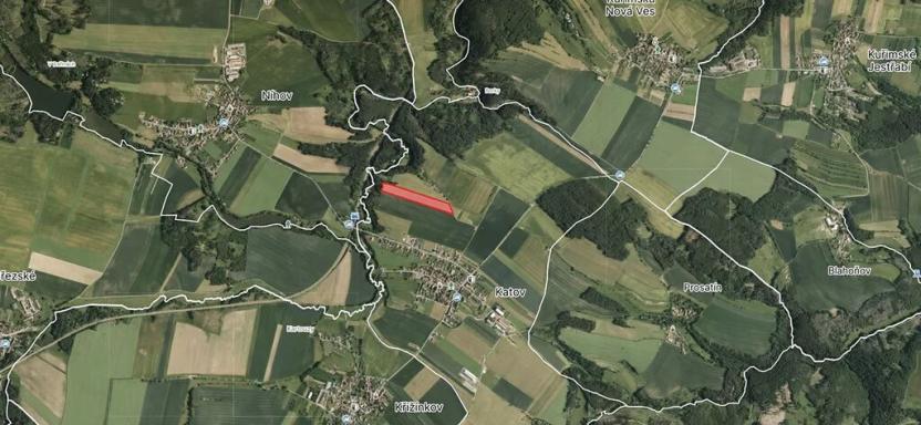 Prodej pole, Katov, 25251 m2