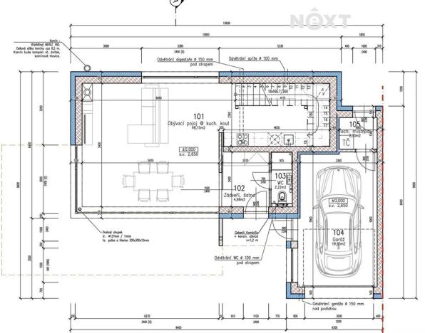 Prodej pozemku pro bydlení, Nechanice, 949 m2