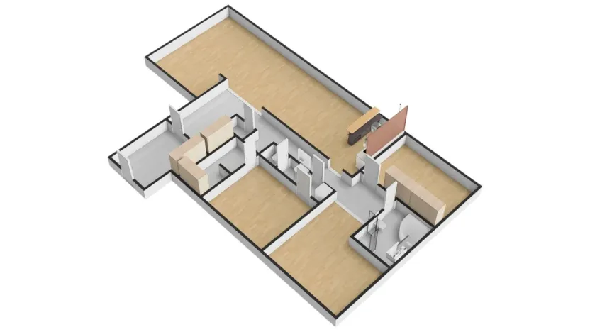 Pronájem bytu 4+kk, Praha - Holešovice, Dukelských hrdinů, 170 m2